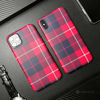 Picture of Red Plaid Case Compatible with iPhone 11 6.1 inch Case,Easeu Women's Soft TPU Super Slim Fit Silicone Anti-Scratch Snap Cover Flexible Case for iPhone 11 6.1 inch