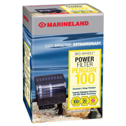 Picture of Marineland Penguin Bio-Wheel Power Filter 100 GPH, Multi-Stage Aquarium Filtration