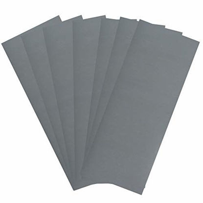 Picture of 3000 Grit Dry Wet Sandpaper Sheets by LotFancy, 9 x 3.6", Silicon Carbide, Pack of 45