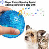 Picture of ACEONE Dog Squeaky Ball, Durable Pet Squeak Chew Bouncy Rubber Toy Balls for Small Large Dogs Indestructible Exercise Training Playing
