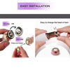 Picture of Facial Hair Remover Replacement Heads for Finishing Touch Flawless Facial Hair Removal Tool for Women18K Gold-Plated Rose Gold 4 CountFirst Generation