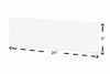 Picture of Clear Acrylic Plexiglass Sheet - 1/8" Thick Cast - 6" x 24"
