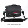 Picture of MOONET Auto Seat Belt Shoulder Pad, Soft Faux Sheepskin Wool Universal Seatbelt Cover for More Comfortable Driving,Multipurpose for Handbag Carmera Backpack Straps,2pcBlack
