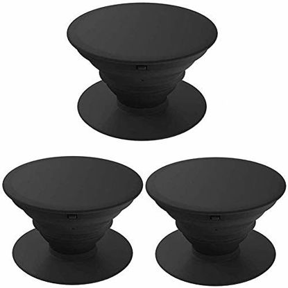 Picture of 3 Pack/Cell Phones and Tablets Stand - Blank Black