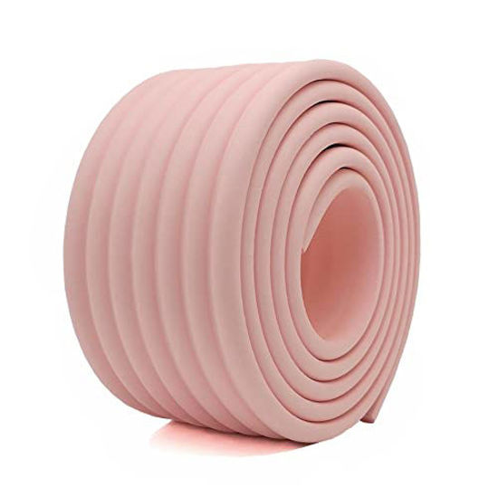 Picture of M2cbridge Multifunctional Edge and Corner Guard Coverage Baby Safety Bumper DIY 6.5 Ft (Pink)