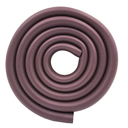 Picture of M2cbridge U Shape Extra Thick Furniture Table Edge Protectors Foam Baby Safety Bumper Guard 6.5 Ft (Brown)