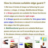 Picture of M2cbridge U Shape Extra Thick Furniture Table Edge Protectors Foam Baby Safety Bumper Guard 6.5 Ft (Brown)