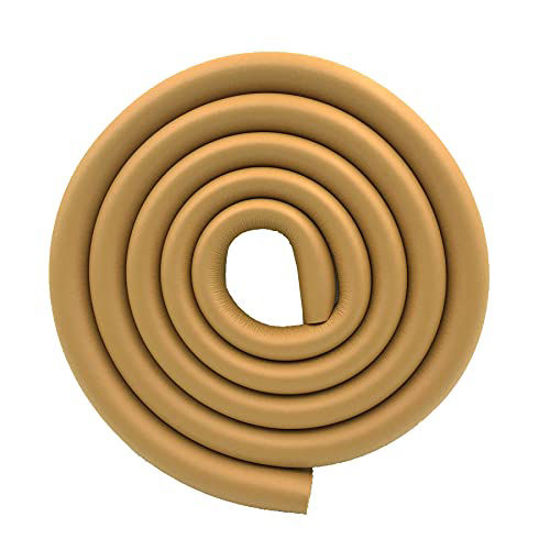 Picture of M2cbridge U Shape Extra Thick Furniture Table Edge Protectors Foam Baby Safety Bumper Guard 6.5 Ft (Wood)
