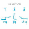 Picture of Dreamfarm Chopula - Super Flexible Chopping Sit Up Spatula - Safe for Non-Stick, One Size, Purple