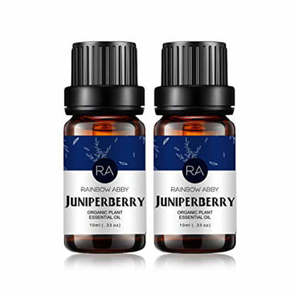 Picture of 2-Pack Juniper Berry Essential Oils, 100% Pure, Undiluted, Therapeutic Grade Juniper Berry Oil - 2x10 mL