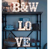 Picture of MUMUXI LED Marquee Letter Lights 26 Alphabet Light Up Marquee Number Letters Sign for Wedding Birthday Party Battery Powered Christmas Lamp Night Light Home Bar Decoration (E)
