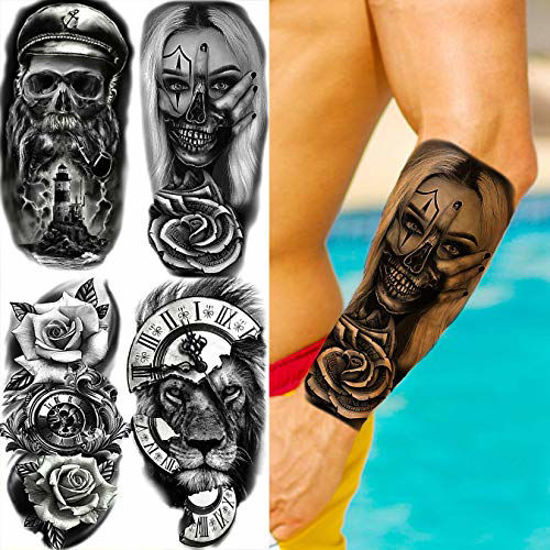 10 Best Fake Tattoo Designs With Pictures  Styles At Life