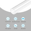 Picture of MECCANIXITY Acrylic Pipe Rigid Round Tube Clear 26mm ID 30mm OD 305mm for Lamps and Lanterns,Water Cooling System