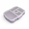 Picture of Bentgo Kids Prints Tray with Transparent Cover - Reusable, BPA-Free, 5-Compartment Meal Prep Container with Built-In Portion Control for Healthy At-Home Meals and On-the-Go Lunches (Unicorn)