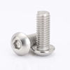 Picture of 5/16-18 x 5/8" Button Head Socket Cap Bolts Screws, Stainless Steel 18-8 (304), Bright Finish, Allen Hex Drive, 20 PCS
