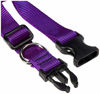 Picture of LupinePet Basics 1" Purple 16-28" Adjustable Collar for Large Dogs