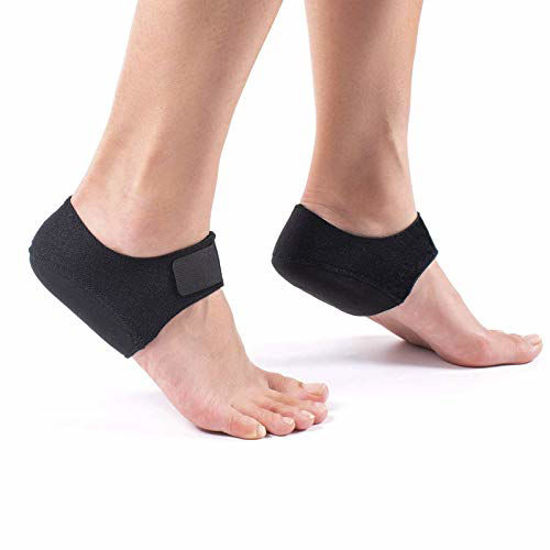 Amazon.com: Arch Support for Foot Care, Heel Spurs, Feet Pain Relief, High  Arch, Flat Feet Support Sleeves for Plantar Fasciitis Support Cushioned  Sleeves.(1 Pair Black for Men and Women - Universal Size) :