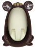 Picture of Foryee Cute Frog Potty Training Urinal for Boys with Funny Aiming Target - Coffee