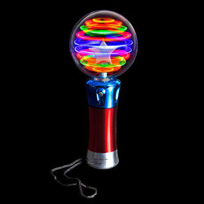 Picture of Rhode Island Novelty Light-up Magic Ball Wand, One Piece