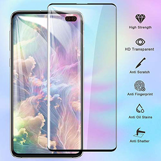 thumbnail image 2 of 2+2 Pack Screen Protector For Samsung Note 10 Plus - Tempered Glass With Camera Lens Cover, Fingerprint Compatible 2 of 13