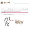 Picture of 2 PCS Soft Leather Cat Kitten Collar-Orange, Purple, Black, Khaki, Pink, Blue