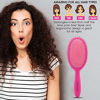 Picture of Framar Detangling Brush for Curly Hair - Hair Brushes for Women Detangler, Hair Brush for Women, Hair Detangler Brush for Curly Hair, Elegant Hair Brush Detangler Kids Hair Brush (Pink)