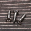 Picture of #4 x 5/8" (200 PCS) Flat Head Sheet Metal Screws Phillips Drive Wood Screws, 304 Stainless Steel 18-8, Self Tapping Screws