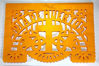 Picture of 20 Frontales Pack Altar de Ofrendas Supplies Kit Dia de Muertos"Day of The Dead" Decoration Colorful Medium Size Tissue Paper Mexican Papel Picado Sheets.
