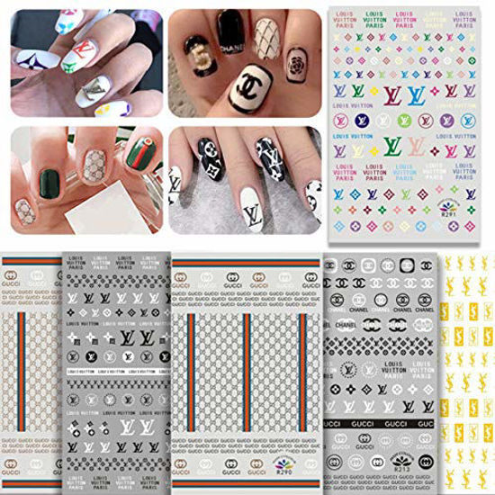 chanel nail stickers for nail art luxury