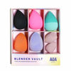 Picture of AOA Studio Beauty Makeup Sponge Blender Multiple Combo Set for Gift Makeup Blender Latex Free and High Definition set of 7 For Powder Cream and Liquid