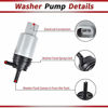 Picture of OTUAYAUTO 67126934159 Windshield Washer Pump - Replacement for bmw 525i, 328i, 325xi, 325i, M3, M5, M6- Washer Fluid Pump with Grommet