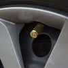 Picture of 40 Caliber Valve STEM CAPS | Once Fired Bullet Round | Set of 4 (Brass) from LUCKY SHOT