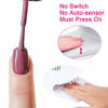 Picture of Nail Fan Dryer for Regular Nail Polish, Portable Nail Dryer Nail Art Polish Machine Quick Dry Nail Polish Gel Nail Dryer Blower for Fingernail Toenail, Portable Fans Battery Operated
