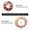 Picture of Bun Maker Clip, TOBATOBA 3 Pcs Bird Nest Hair Clips, Expandable Ponytail Holder for Women, Ponytail Hairpin Curling Iron, Hair Claw Clamps Ponytail Hair Clip Hair Accessories for Women and Girls