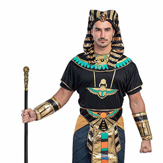 GetUSCart JOYIN Elegant Vintage Gold Walking Cane Prop Stick for Kids