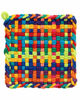 Picture of "Friendly Loom Potholder Cotton Loops 7"" Traditional Size Loops Make 2 Potholders, Weaving Crafts for Kids and Adults-Multi by Harrisville Designs", multicolor (F551M)