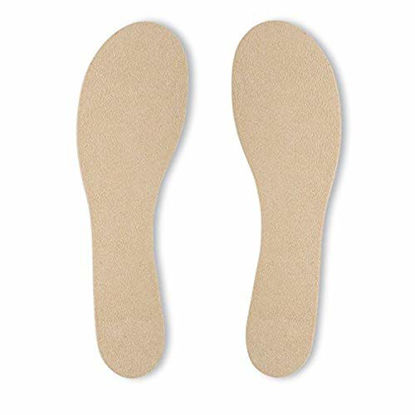 Picture of Summer Soles Softness of Suede Stay-Dry Women's Full Length Insoles - Microfiber Suede Absorbs Sweat to Keep Feet Fresh - Adhesive Shoe Liners
