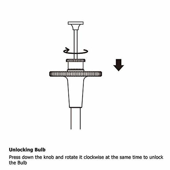 GetUSCart JJC TCR70BK Black 70cm Threaded Cable Release, Mechanical