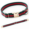 Picture of NISIYE Premium Dog Collar, Soft Comfortable Dog Collars in Luxury Style, Durable Adjustable Dog Collar with Metal Buckle Safety for Medium Dogs