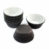 Picture of Eoonfirst Standard Size Baking Cups Halloween Party Cupcake Liners 200 Pcs (Black)