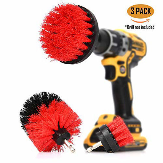 GetUSCart DRILL BRUSH 360 Original Attachments 3 Pack kit Cleaner