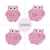 Picture of Push Pop Bubble Fidget Sensory Toy, Stress Relief Anti-Anxiety Tools for Kids & Adult, Silicone Letters Alphabet Owl haped Decompression Popping Toy for Autism with Special Needs (Black Letters-Pink)