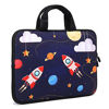 Picture of Universal 7-9 inch Kids Tablet Sleeve Ultra-Portable, Neoprene Carrying Sleeve Case Bag Compatible with 7" 8" 8.5" 8.9" 9" Apple iPad Mini, Samsung, Google, HP, Acer (Cool Rocket)