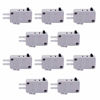 Picture of TWTADE / 10pcs Universal Microwave Door Oven Freezer Micro Limit Switch Series AC/DC 125V 250V V-15-1C25 Snap Action for Arduino
