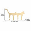 Picture of CALIDAKA Metal Music Book Clips Sheet Music Page Holder Clips for Sheet Music Stands, Cute Cat Shaped Metal Music Bookmark for Piano, Book, Keyboard Reading