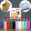 Picture of AZOWA Gift Bags Large Kraft Paper Bags with Handles (7.5 x 3.9 x 9.8 in, Light Purple, 12 Pcs)