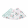 Picture of aden + anais Essentials Burpy Bib, 100% Cotton Muslin, Soft Absorbent 4 Layers, Multi-Use Burp Cloth and Bib, 22.5" X 11", Single, Briar Rose - Floral Heart