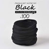 Picture of 100 PCS Baby Nylon Headbands Hairbands Hair Bow Elastics for Baby Girls Newborn Infant Toddlers Kids DIY (Black)