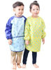 Picture of Plie Waterproof Kids Art Smocks 37 Colors (Age 1-10, S-XXL Size), Yellow Dot (01-M)