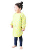 Picture of Plie Waterproof Kids Art Smocks 37 Colors (Age 1-10, S-XXL Size), Yellow Dot (01-M)